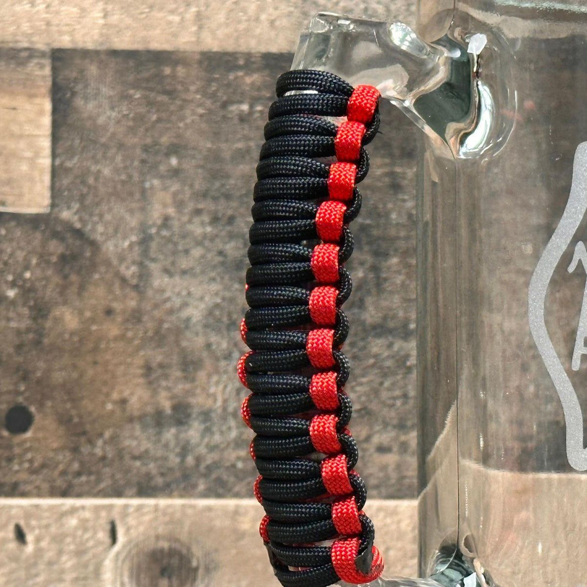 Firefighter beer mug detail