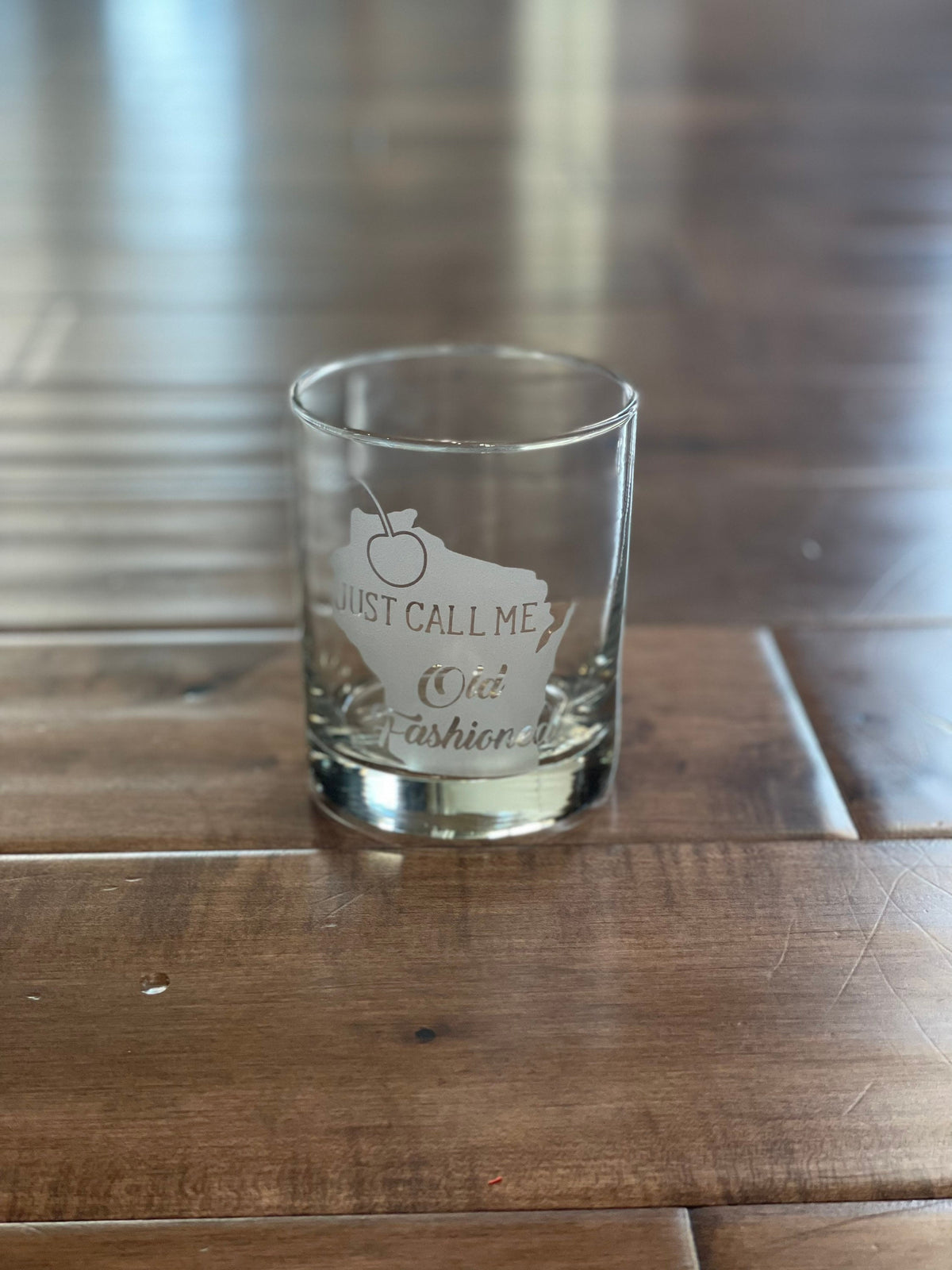 Wisconsin whiskey glass