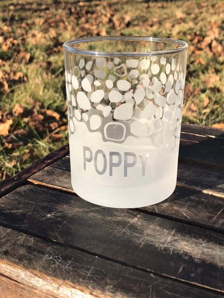 Trout skin rocks glass